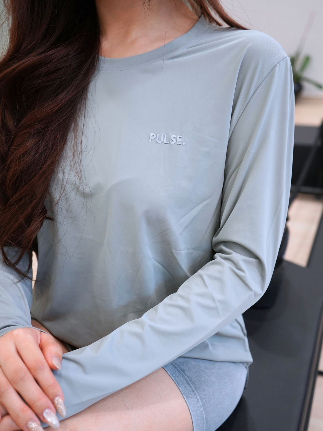 PULSE. Flow Women's Long Sleeve in Grey